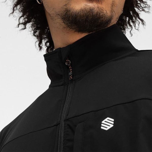 Siroko Platte Sweatshirt Sort XL Mand