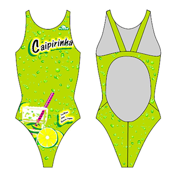 Turbo Badedragt Caipirinha Pro Resist Grøn L Kvinde