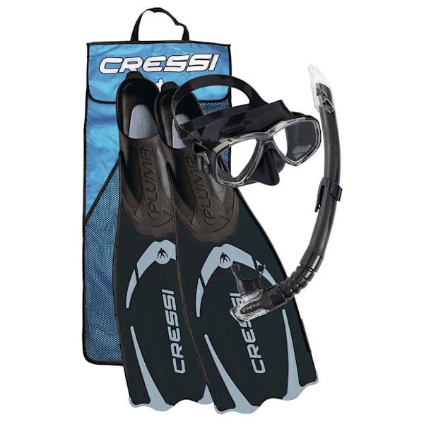 Cressi Kit Pluma Perla Pluma Gamma Sort EU 39-40