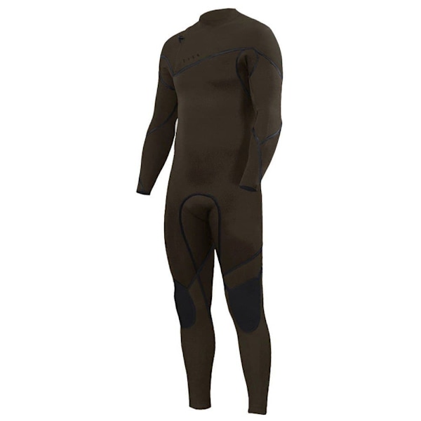 Zion Vetoketjuton Neopreenipuku Cortez Steamer 4/3 Mm Musta M