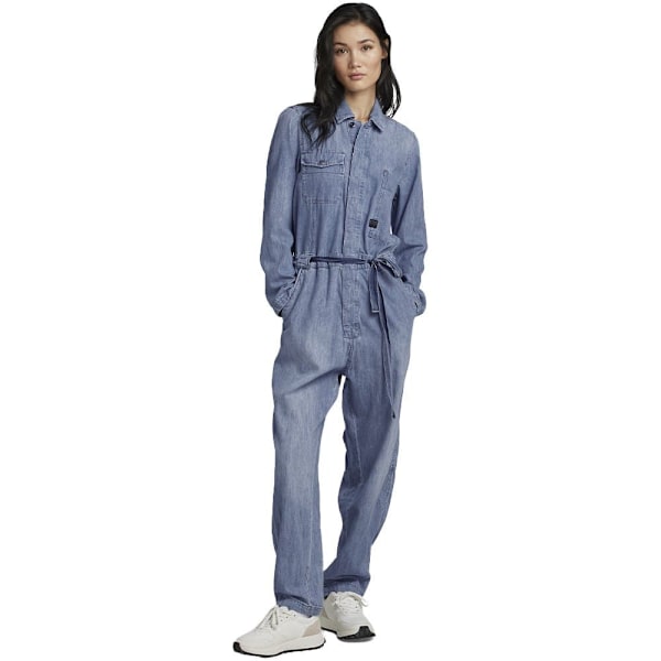G-star Jumpsuit Denim Blå M Kvinde