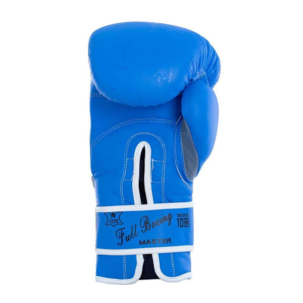 Fullboxing Boxningshandskar I Konstläder Master Blå 16 oz