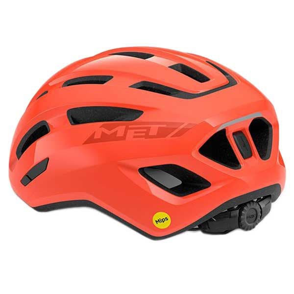 Met Miles Mips Hjelm Orange M-L