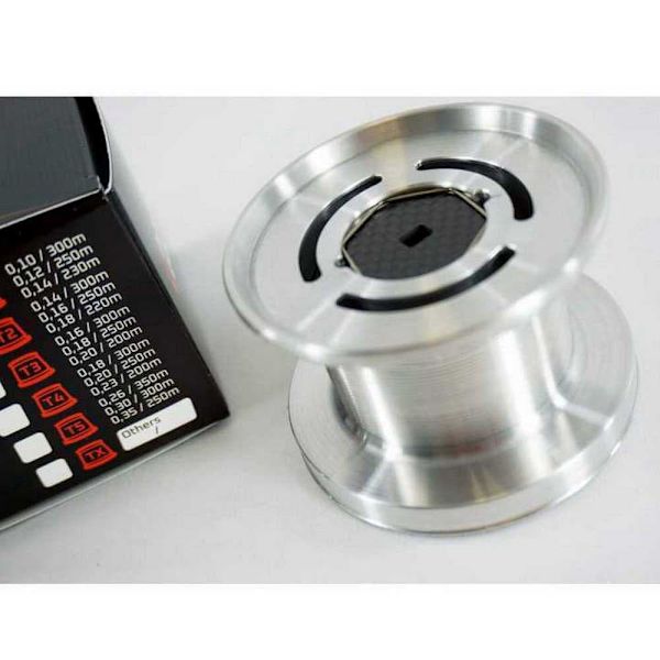 Mvspools Reservespole Af Aluminium Med Høj Kapacitet Mv1 Søvfarvet T14