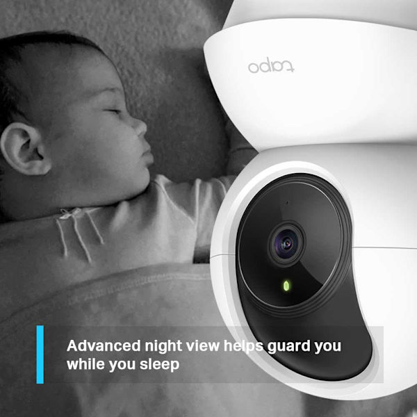 Tp-link Övervakningskamera Tapo C200 Wifi Svart