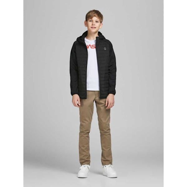 Jack & Jones Quiltet Jakke Multi Sort 12 Years Dreng