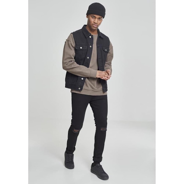 Urban Classics Jakke Denim Sort 2XL Mand