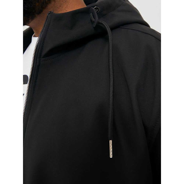 Jack & Jones Letvægtsjakke Basic Softshell Plus Sort 2XL Mand