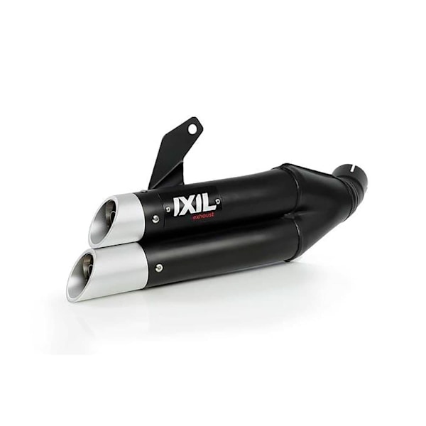 Ixil Homologerat Komplettsystem I Rostfritt Stål Dual Hyperlow Xl Honda Cb 650 F 14-18/cb 650 R 19-20/cbr 650 F 15-18/cbr 650 R 19-20 Silver