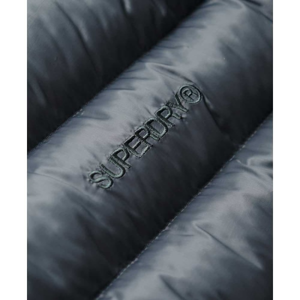 Superdry Fuji Mid Padded Jacka Blå 2XS Kvinna