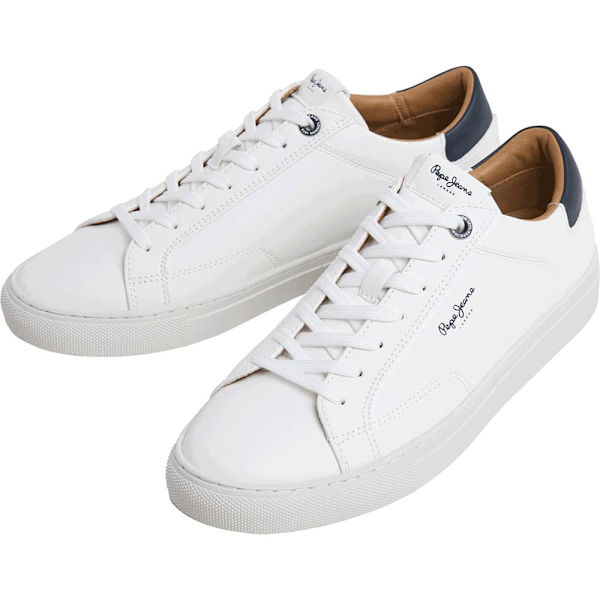 Pepe Jeans Joe Basic Skor Vit EU 40 Man