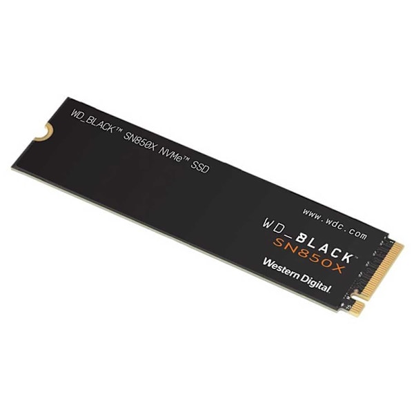 Western Digital Ssd-harddisk M. Sn850x 1tb 2 Sort