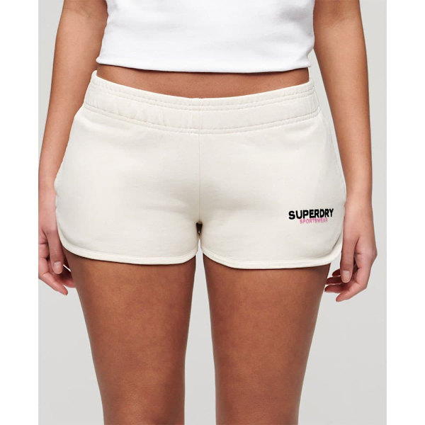 Superdry Sportswear Logo Racer Urheilushortsit Valkoinen XS Nainen