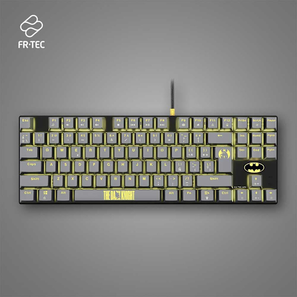 Fr-tec Gaming Tastatur Dc Batman Sort