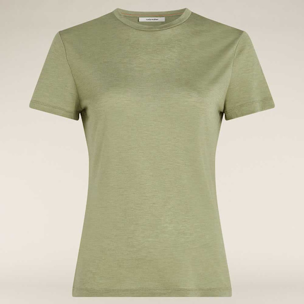 Icebreaker Merino Core T-shirt Med Korte ærmer Grøn L Kvinde