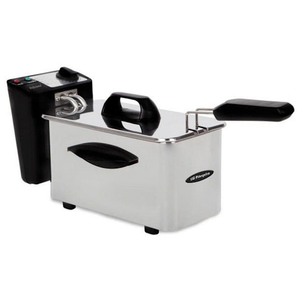 Orbegozo Frituregryde Professional Fdr16 1.5l 1500w Søvfarvet 1.5 Liters / EU Plug Rustfrit stål