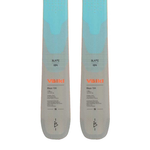 Volkl Blaze 104 Alppisukset Harmaa 158