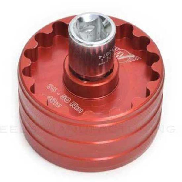 Wheels Manufacturing Double Sided Bottom Bracket Socket Röd