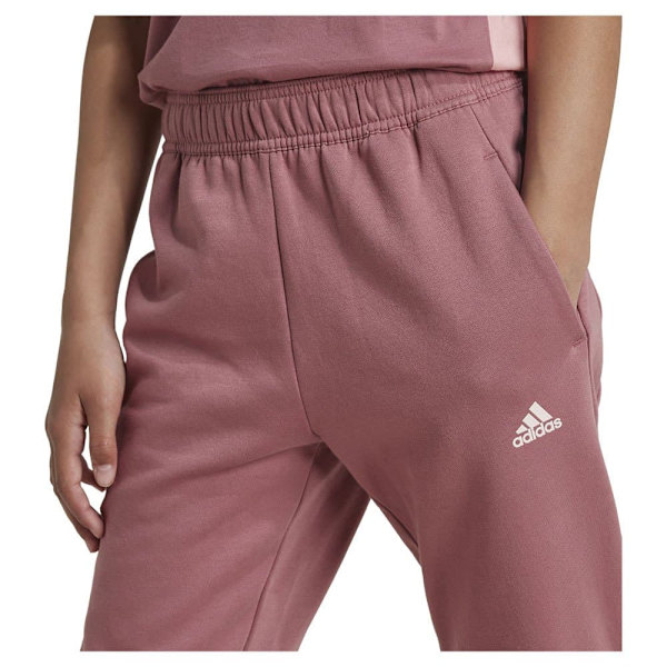 Adidas Tiberio 3 Stripes Colorblock Fleece Joggers Rosa 11-12 Years Pojke