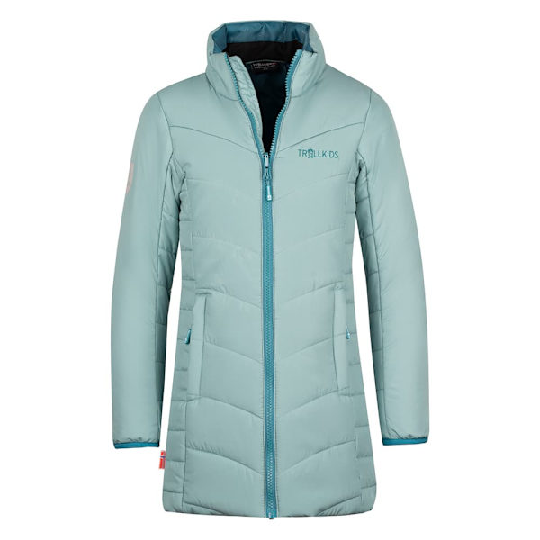 Trollkids Senja Coat Jacka Grönt 140 cm Pojke