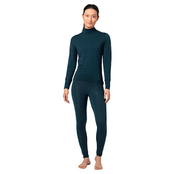 Super.natural Tundra175 Turtleneck T-shirt Med Lång ärm Grönt,Blå XL Kvinna