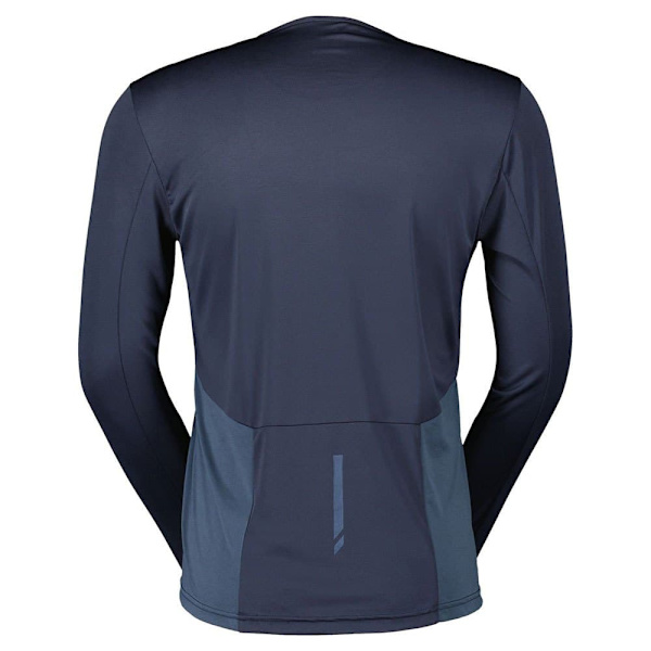 Scott Langærmet T-shirt Endurance Tech Blå S Mand