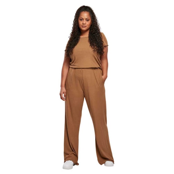 Urban Classics Jumpsuit Wide Brun S Kvinde