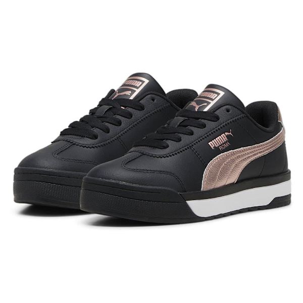 Puma Select Roma Feminine Metallic Sko Sort EU 37 Kvinde