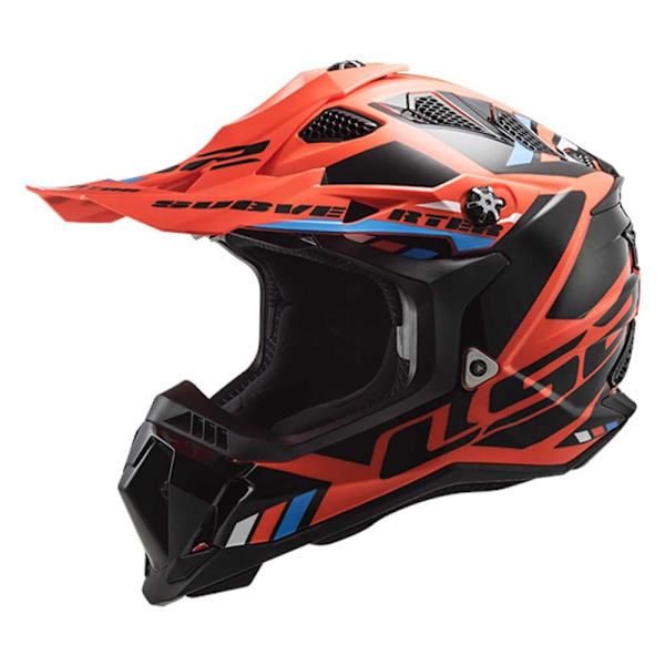 Ls2 Motocross Hjelm Mx700 Subverter Stomp Orange,Sort S