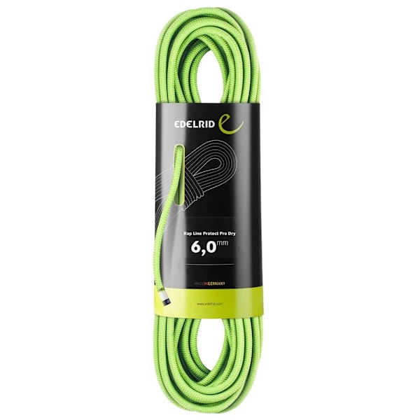 Edelrid Rep Rap Line Protect Pro Dry 6 Mm Grönt 30 m