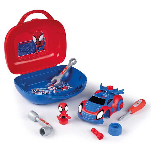 Smoby Verktygsportfölj Spidey Blå