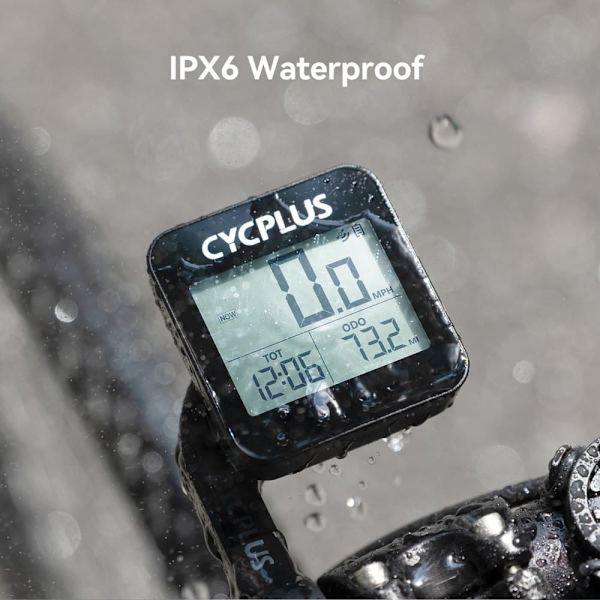Cycplus Cykelcomputer G1 Transparent