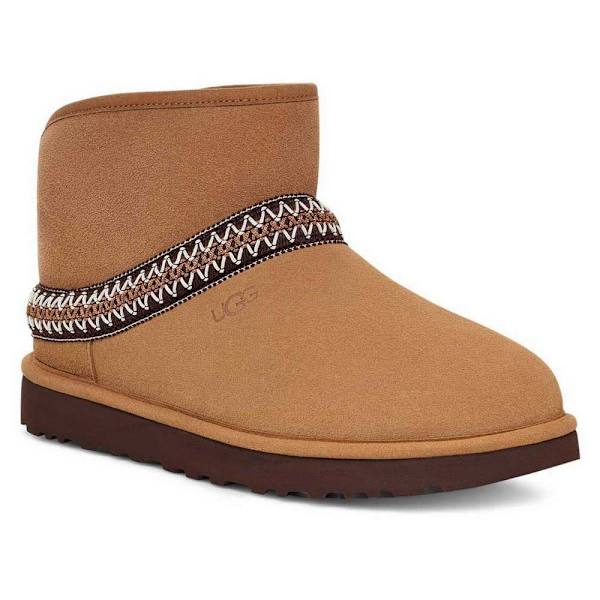Ugg Classic Mini Crescent Stövlar Brun EU 36 Kvinna