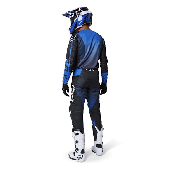 Fox Racing Mx Långärmad Tröja 180 Leed Blå XL Man