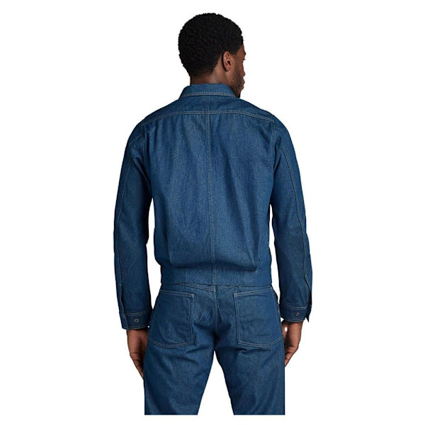 G-star Utility Flap Pocket 2.0 Denimjakke Blå M Mand