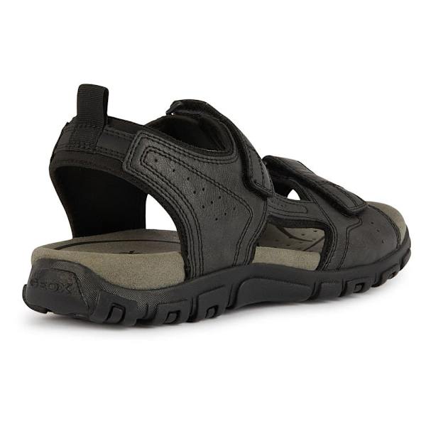 Geox Sandaler U4524b000me Strada Sort EU 43 Mand
