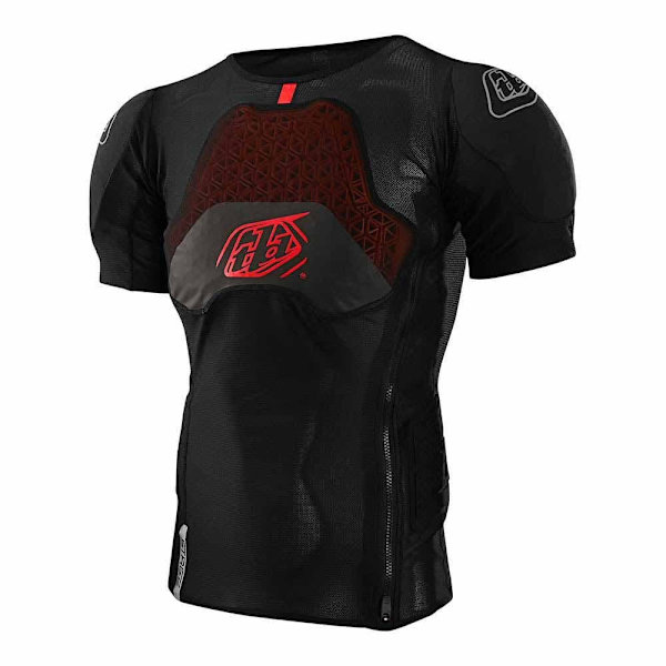 Troy Lee Designs Stage Ghost D30 Kortærmet Baselayer Sort S Mand