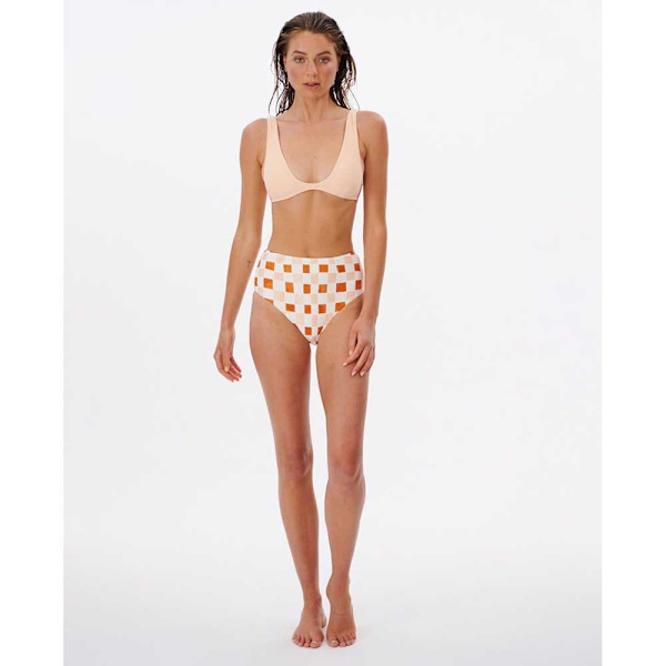 Rip Curl Bikinitopp Surf Check Trilette Gul L Kvinna