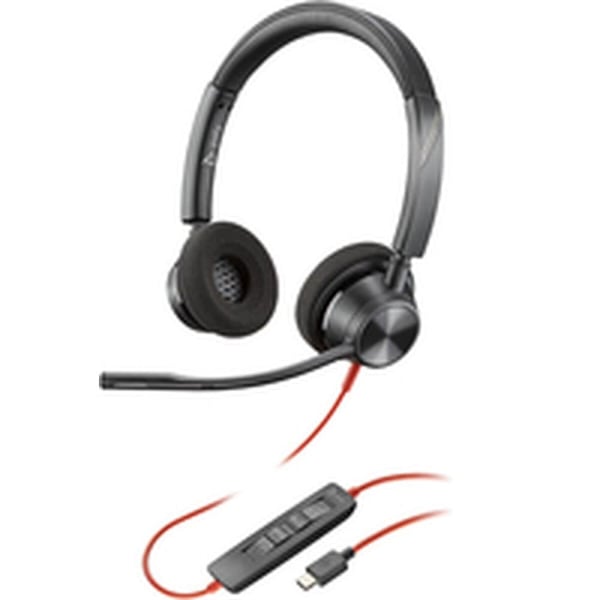 Hp Voip Hörlurar Poly 3320 Usb-c +usb-c/a