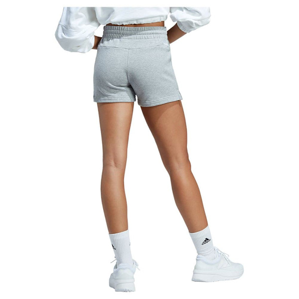 Adidas Lin Ft Shortsit Harmaa M / Regular Nainen