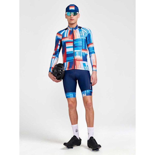 Craft Lyhythihainen Jersey Adv Endur Graphic Sininen L Mies