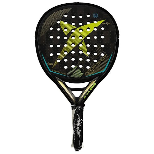 Drop Shot Padel Racket Legend 4.0 Silver 360-380 gr