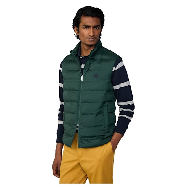 Hackett Hm403221 Väst Grönt 2XL Man