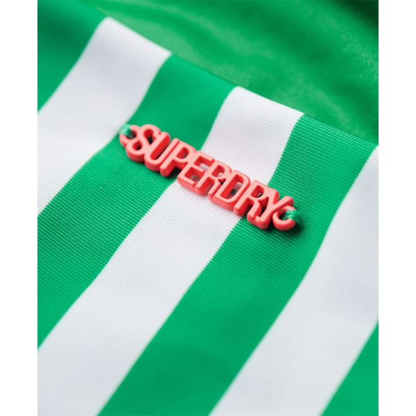 Superdry Cheeky Bikini Botten Grönt S Kvinna