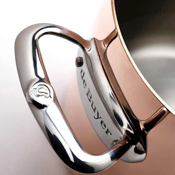 De Buyer Prima Matera Saucepot Extra High 20 Cm Ind Søvfarvet
