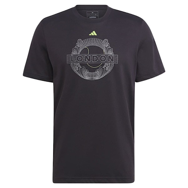 Adidas Kortärmad T-shirt Aeroready Graphic Svart XL Man