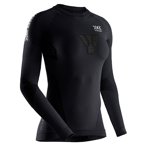 X-bionic Langærmet T-shirt Inven4.0 Run Speed Sort L Kvinde
