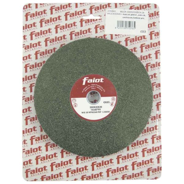 Faiot Slibeskive Mdcip20030208c80 200x30x20 Mm Søvfarvet