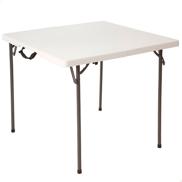 Lifetime Vikbord 86x86x73.5 Cm Vit