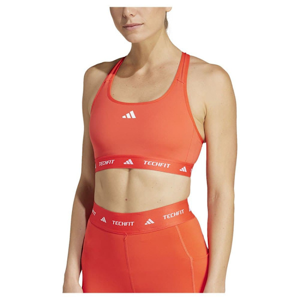 Adidas Techfit Medium Sport-bh Med Medium Stöd  L / CD Kvinna